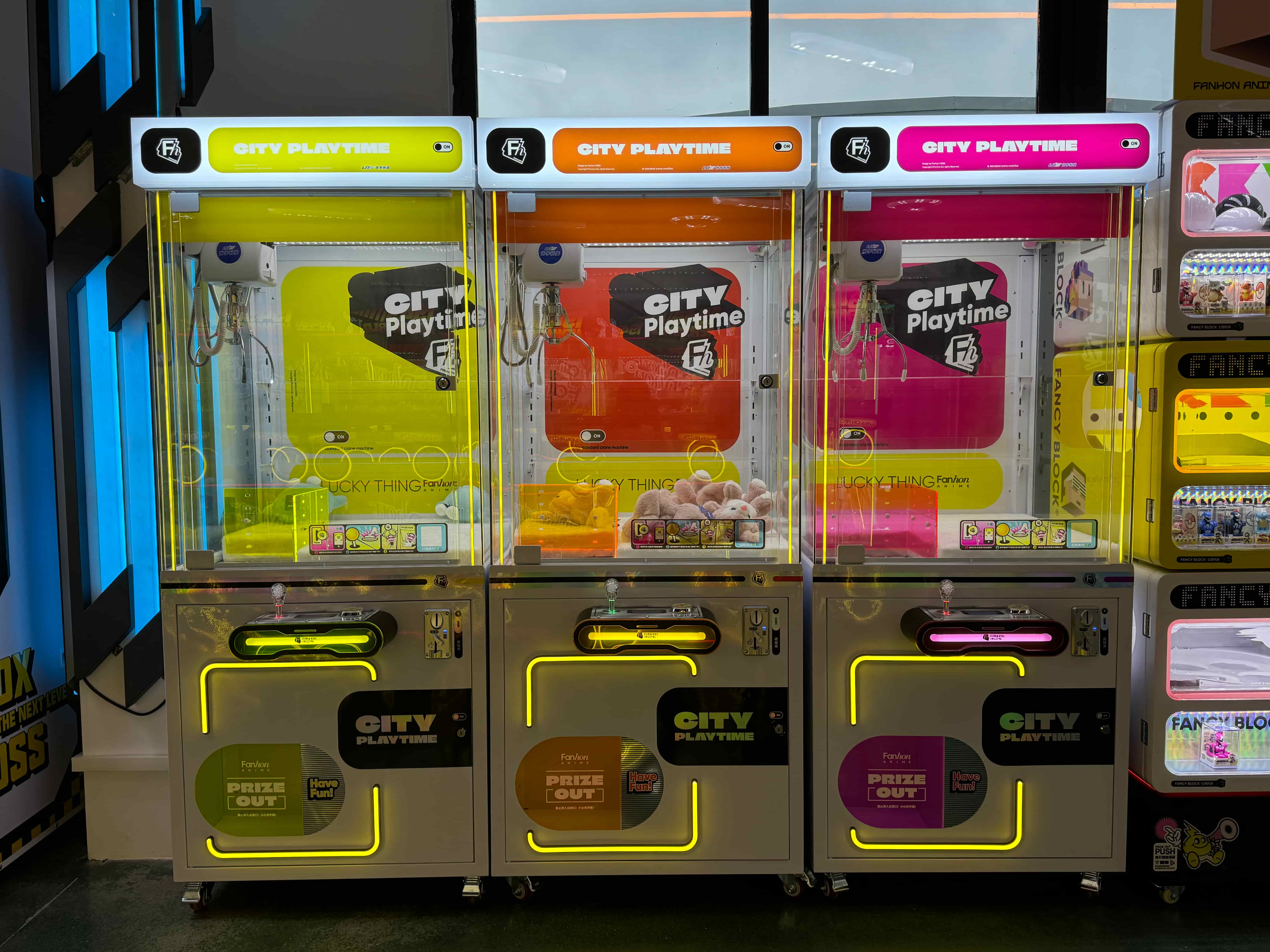 CITY PLAYTIME Claw Machine: Fun & Durable Toy Claw Machine for Arcades, Malls & Events