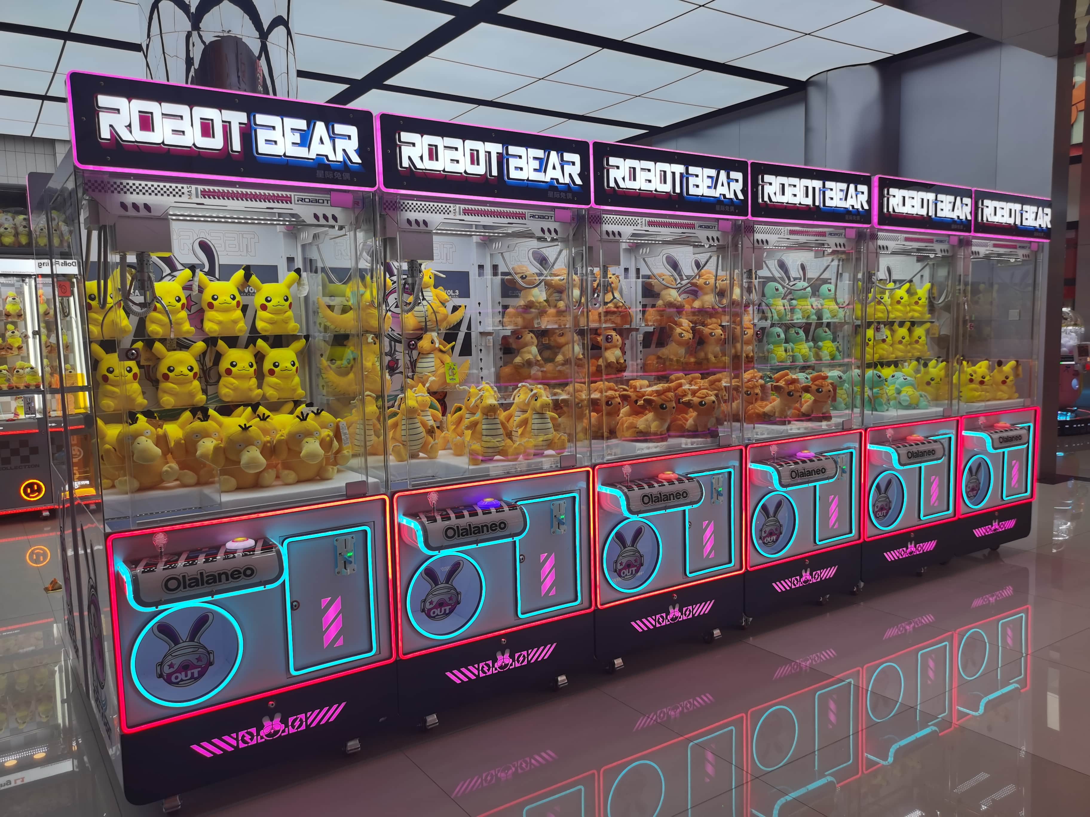 COSMIC RABBIT  Claw Machine: Fun & Durable Toy Claw Machine for Arcades, Malls & Events
